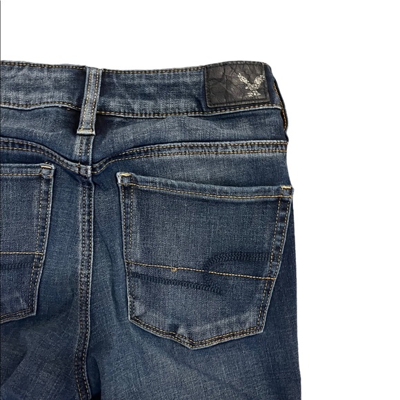 AE HIGH RISE DISTRESSED JEGGINGS - Picture 4 of 6